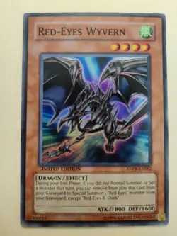 Red-Eyes Wyvern ANPR-ENSE2 Super Rare Limited Edition LP - Image 1