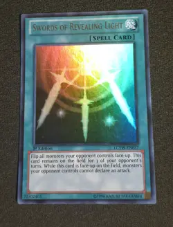 Yu-Gi-Oh! Swords.Of Revealing Light LCYW-EN057 Ultra Rare 1st Edition Near Mint - Image 1