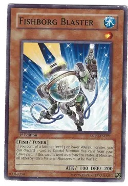 Fishborg Blaster x1 6/10 MP+ Yu-GI-Oh! Ancient Prophecy 1st Edition ANPR-027 01 - Image 1