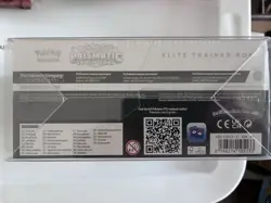 Pokemon TCG Scarlet Violet Prismatic Evolutions Elite Trainer Box ETB New Sealed - Image 3