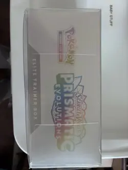 Pokemon TCG Scarlet Violet Prismatic Evolutions Elite Trainer Box ETB New Sealed - Image 4