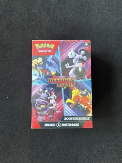 Pokemon TCG Destined Rivals Booster Bundle Sealed Scarlet & Violet 6Pk - Image 1