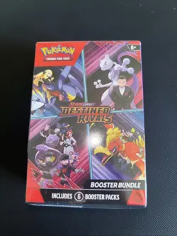 Pokemon TCG Destined Rivals Booster Bundle S&V 6 Packs New Sealed UK Seller - Image 1