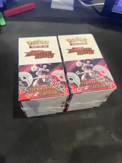 Pokemon TCG Destined Rivals 18-Pack Half Booster Box - New/Sealed X2 Bundle 🔥 - Image 3