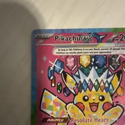 Pikachu ex 219/191 Sv08: Surging Sparks Holo 277/217 - Image 2