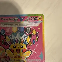 Pikachu ex 219/191 Sv08: Surging Sparks Holo 277/217 - Image 3