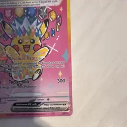 Pikachu ex 219/191 Sv08: Surging Sparks Holo 277/217 - Image 4
