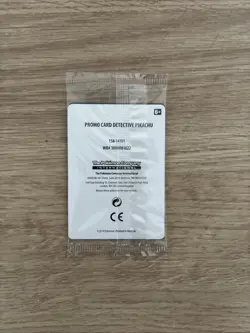 Pokemon TCG Detective Pikachu SM190 Stamped Promo Card English, Sealed - Image 2