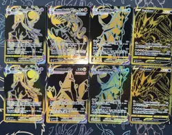Pokemon TCG Lot Of 8 : VMax Gold Secret Rare/Legendary Holo Pokemon Card Lot - Image 2