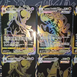 Pokemon TCG Lot Of 8 : VMax Gold Secret Rare/Legendary Holo Pokemon Card Lot - Image 4