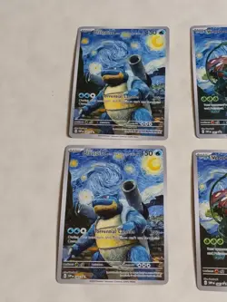 6Pokemon x Van Gogh Black Star Promo ACG Art Card - read description - Image 2