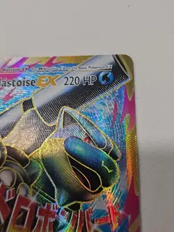 M Blastoise EX (Full Art) 102/108 XY Evolutions Holofoil LP Pokemon card 🌊 - Image 5