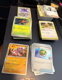 300 Pokemon Cards Lot Holo Rare, Rare, Cosmos Holo, Common, Uncommon 34 Holos! - Image 1