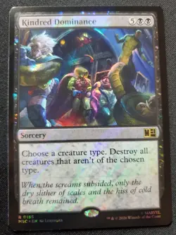Kindred Dominance (Surge Foil) Commander: Marvel Super Heroes Foil - Image 1