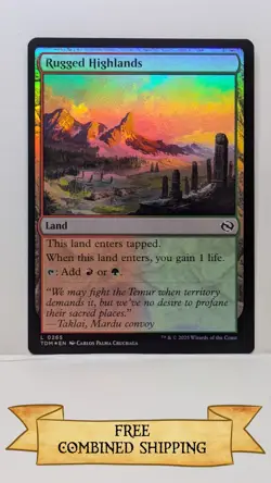 Rugged Highlands Tarkir: Dragonstorm Foil - Image 1