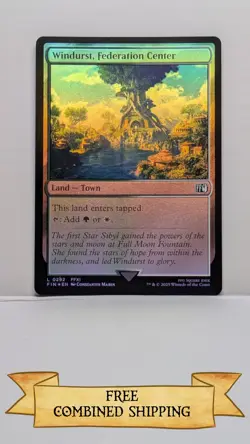 Windurst, Federation Center Final Fantasy Foil - Image 1