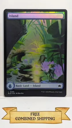 Magic The Gathering: 3x Bloomburrow (BLB) Full Art Foil Island - Image 2