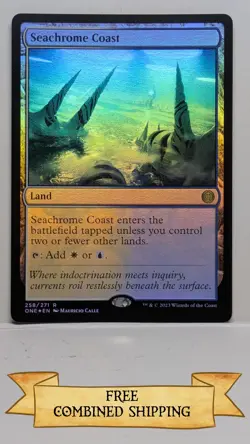 Seachrome Coast Phyrexia: All Will Be One Foil - Image 1