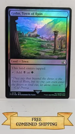 Gohn, Town of Ruin Final Fantasy Foil - Image 1