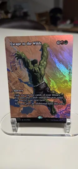 Escape to the Wilds (Borderless) Marvel Universe Eternal-Legal Foil - Image 1