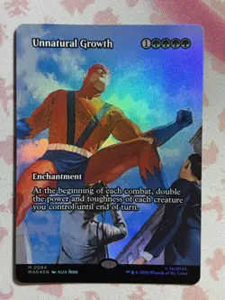 Unnatural Growth (Borderless) Marvel Universe Eternal-Legal Regular - Image 1