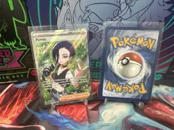 Pokemon TCG Hisuian Growlithe Illustration Rare And Perrin Full Art - Image 3