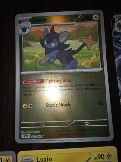 13 Shinx, Luxio & Luxray Pokemon Cards NM Including Luxray EX 068/167 - Image 3