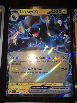 13 Shinx, Luxio & Luxray Pokemon Cards NM Including Luxray EX 068/167 - Image 5