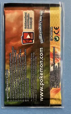 Pokemon TCG 2018 Sun & Moon Dragon Majesty Booster Pack Sealed Reshiram Art - Image 2