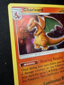 Charizard Pokemon TCG Promo Holo SM226 2019 NM Swirls - Image 2