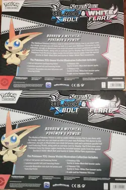 Pokemon TCG Black Bolt/White Flare Unova Victini Illustration Collection Box - Image 2