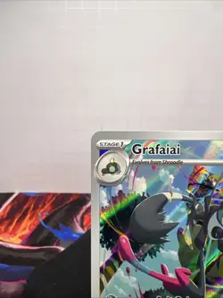 Pokemon TCG Grafaiai 223/193 Paldea Evolved Illustration Rare NM - Image 2