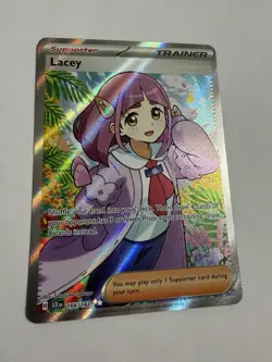 Lacey 166/142 Ultra Rare Stellar Crown Pokemon Holo NM - Image 1