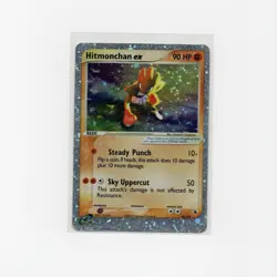 Hitmonchan EX #98 Pokemon Ruby & Sapphire - Holo - Image 1