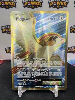 Pokemon TCG Pidgeot EX 104/108 Evolutions Ultra Rare Holo NM English - Image 1