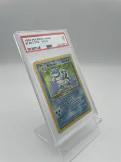 1999 Pokemon Base Set Blastoise Holo #2 PSA 1 Unlimited Cert 47216979 - Image 2