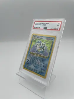 1999 Pokemon Base Set Blastoise Holo #2 PSA 1 Unlimited Cert 47216979 - Image 3
