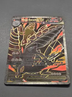 Mega Excadrill EX 103/084 Pokemon Mega Evolution Pitch Black Full Art Ultra Rare - Image 3