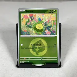 Budew (Energy Symbol Pattern) 016/217 Ascended Heroes Pokemon Reverse Holo NM - Image 1