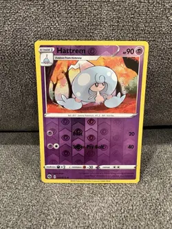 Pokemon TCG Champions Path Reverse Holo Hattrem 019/073 NM - Image 1