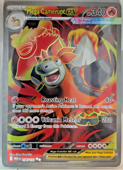 Pokemon TCG ME01: Mega Evolutions Full Art Ultra Rare Set NM (All Megas) - Image 3