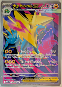Pokemon TCG ME01: Mega Evolutions Full Art Ultra Rare Set NM (All Megas) - Image 5