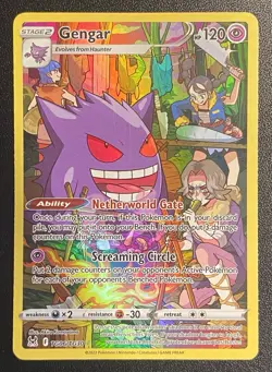Gengar Full Art UR TG06/TG30 Pokemon TCG SWSH Lost Origin Trainer Gallery LP/NM* - Image 1
