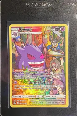 Gengar Full Art UR TG06/TG30 Pokemon TCG SWSH Lost Origin Trainer Gallery LP/NM* - Image 3