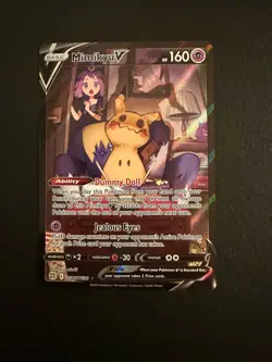Pokemon SWSH09: Brilliant Stars Trainer Gallery Mimikyu V TG16/TG30 - Image 1