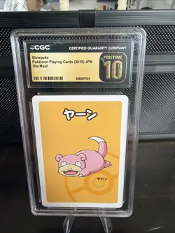 2019 Pokemon SLOWPOKE Japanese Old Maid CGC Pristine 10 - Image 1