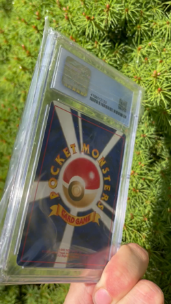 2001 POKEMON JAPANESE NEO DESTINY LIGHT ARCANINE-HOLO CGC 8.5 NM-MINT HOLO - Image 2