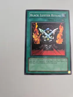 Yugioh Black Luster Ritual SYE-025 Starter Deck: Yugi Evolution 1st Edition (NM) - Image 1