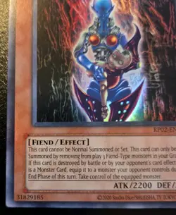Dark Necrofear RP02-EN042 Unlimited Super Rare Retro Pack 2 (2025) Yu-Gi-Oh! TCG - Image 4