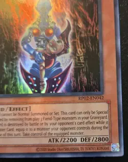 Dark Necrofear RP02-EN042 Unlimited Super Rare Retro Pack 2 (2025) Yu-Gi-Oh! TCG - Image 5
